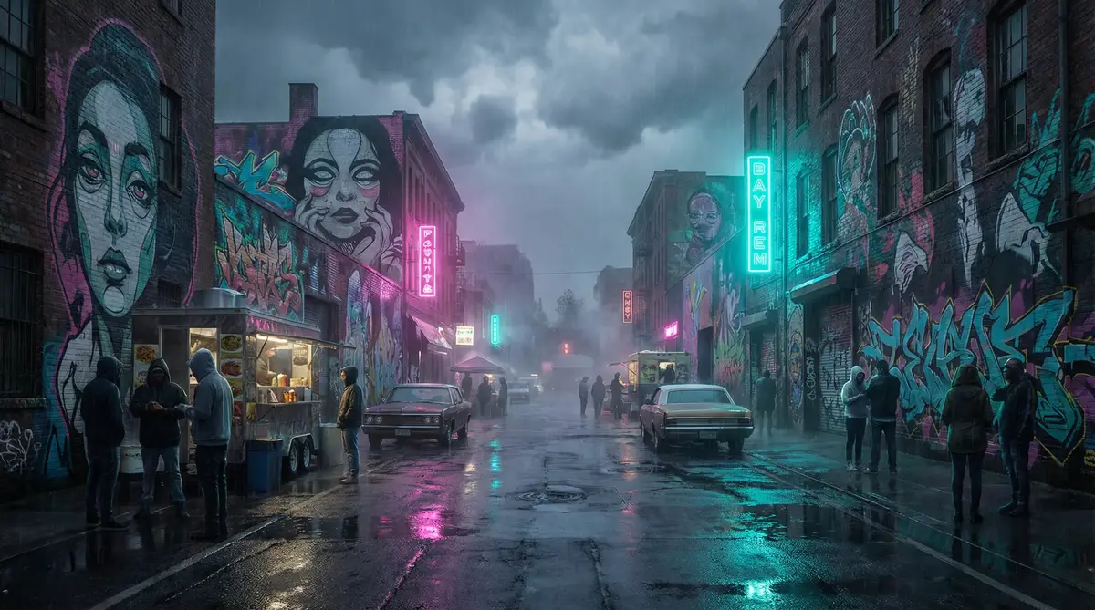 黑帮大佬和我的360天第一部 - 雨夜壁画街